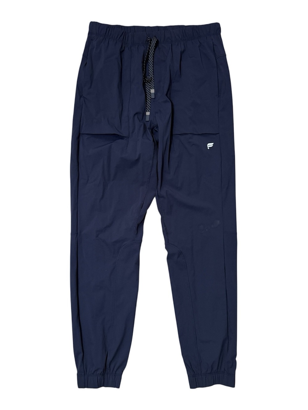 Fabletics Men's Navy Elastic-Waist Joggers
